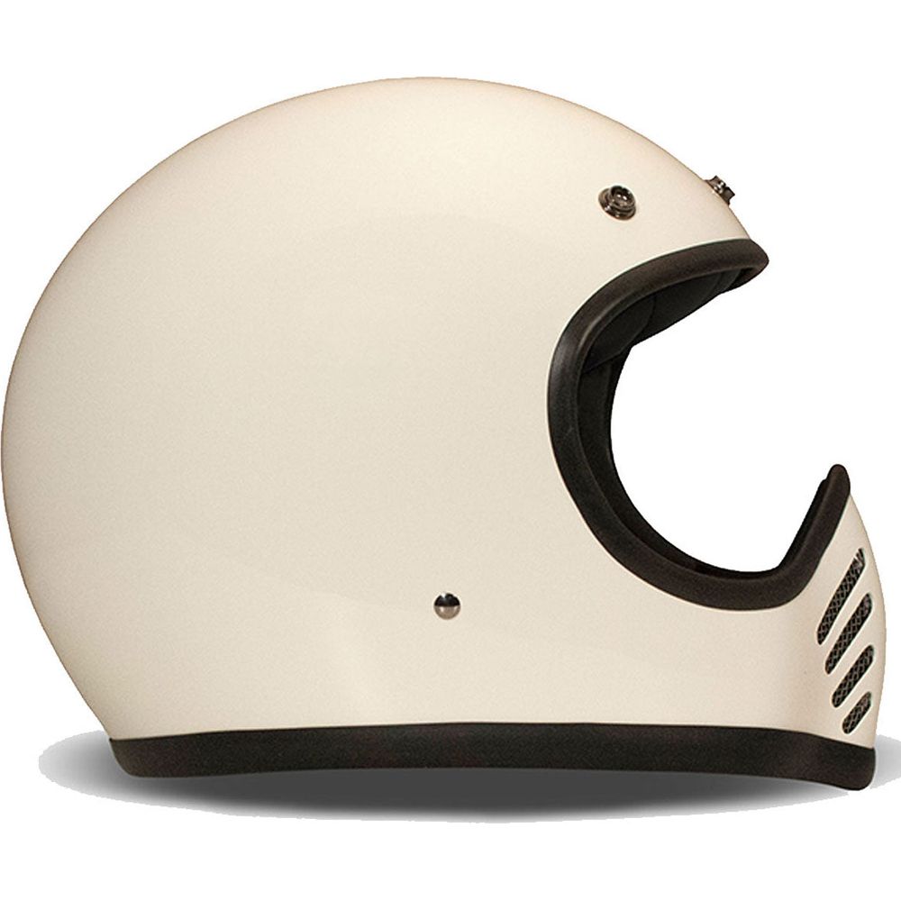 DMD SeventyFive Standard Full Face Helmet Cream (Image 2) - ThrottleChimp