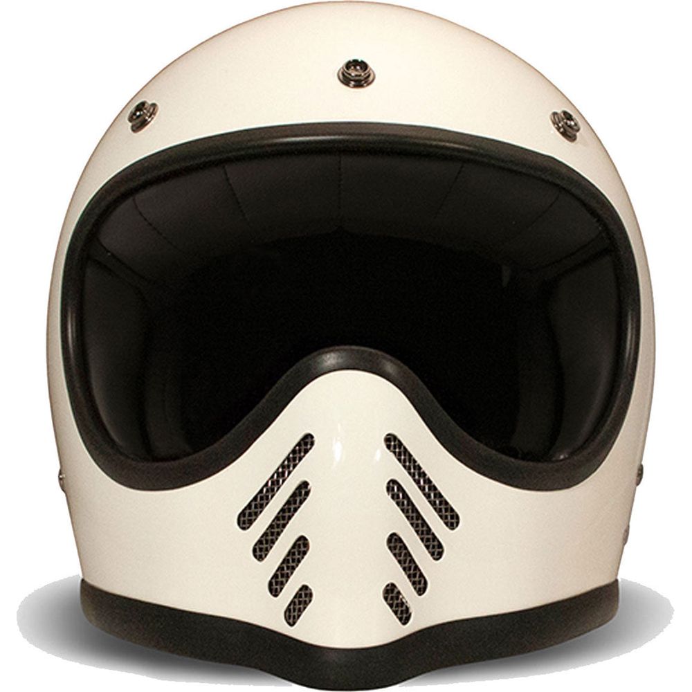 DMD SeventyFive Standard Full Face Helmet Cream (Image 3) - ThrottleChimp