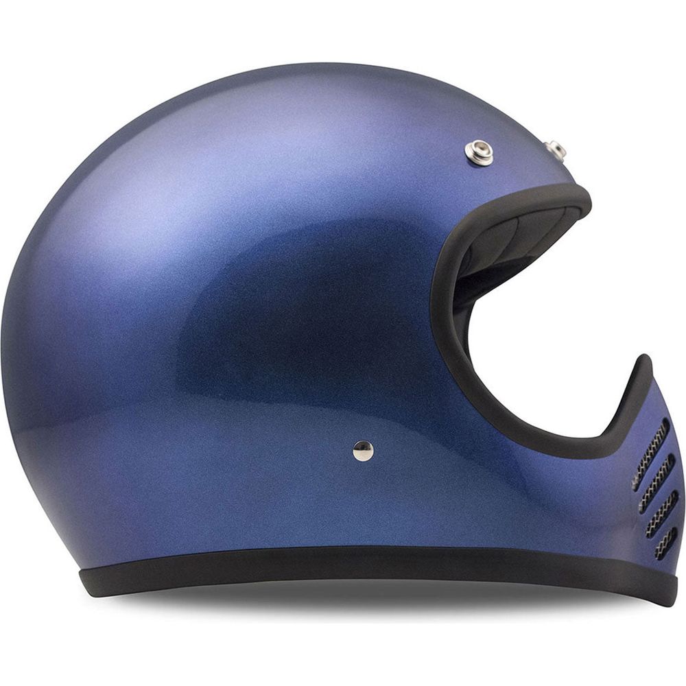 DMD SeventyFive Standard Full Face Helmet Metallic Blue (Image 2) - ThrottleChimp