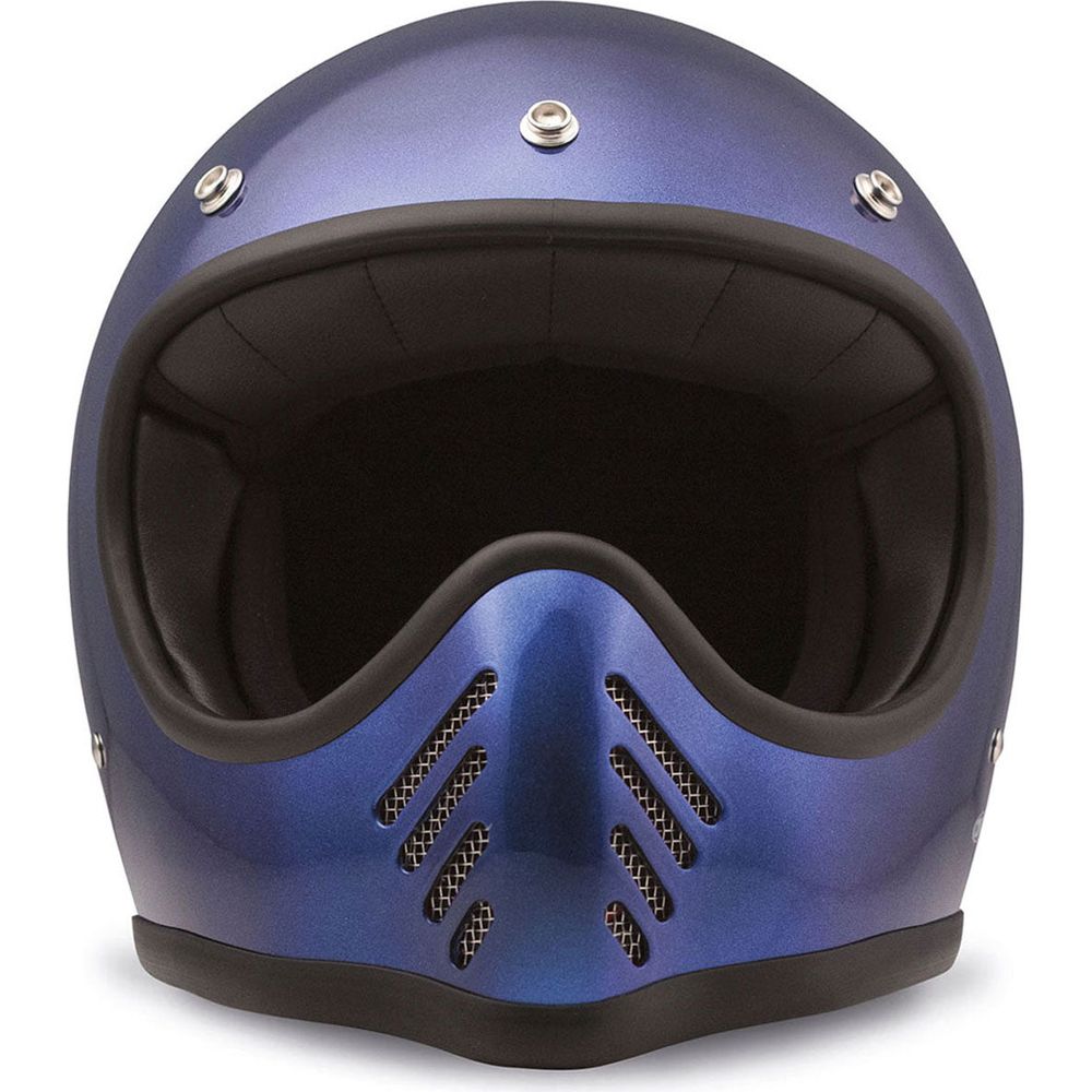 DMD SeventyFive Standard Full Face Helmet Metallic Blue (Image 3) - ThrottleChimp