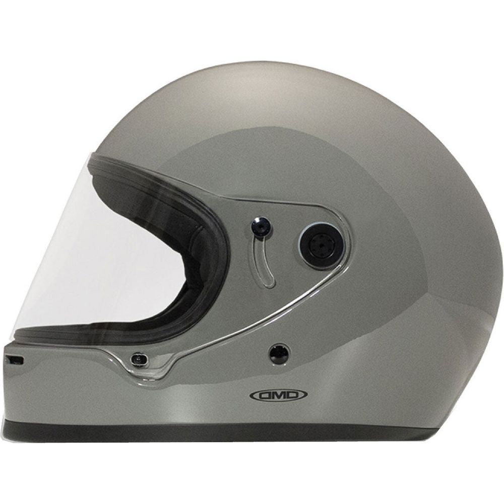 DMD Rivale Standard Full Face Helmet Crayon Grey FREE 1 YEAR Returns, FREE UK Delivery | ThrottleChimp