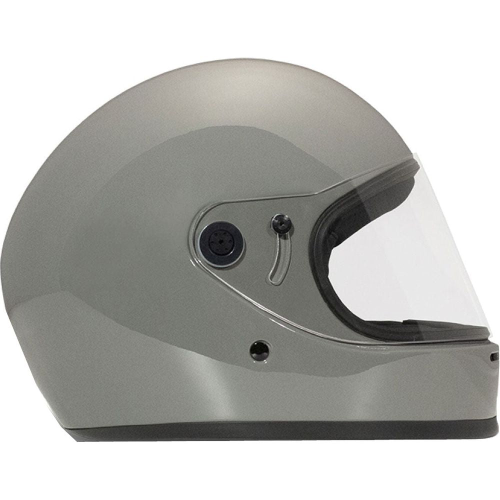 DMD Rivale Standard Full Face Helmet Crayon Grey FREE 1 YEAR Returns, FREE UK Delivery | ThrottleChimp