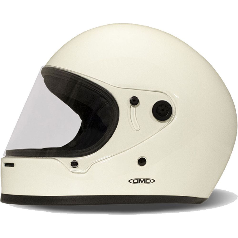 DMD Rivale Standard Full Face Helmet Cream - ThrottleChimp