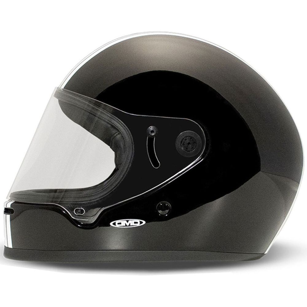 DMD Rivale Standard Full Face Helmet Racing Black - ThrottleChimp