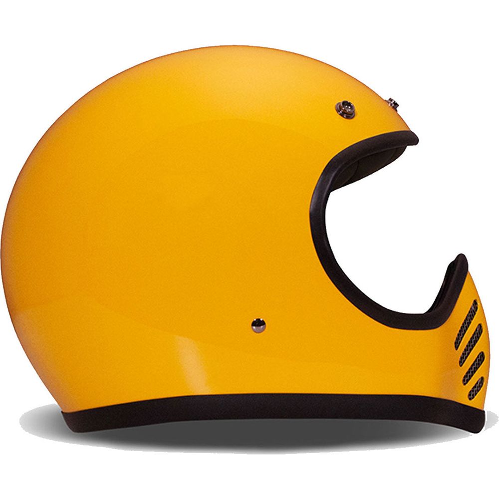 DMD SeventyFive Standard Full Face Helmet Yellow (Image 2) - ThrottleChimp