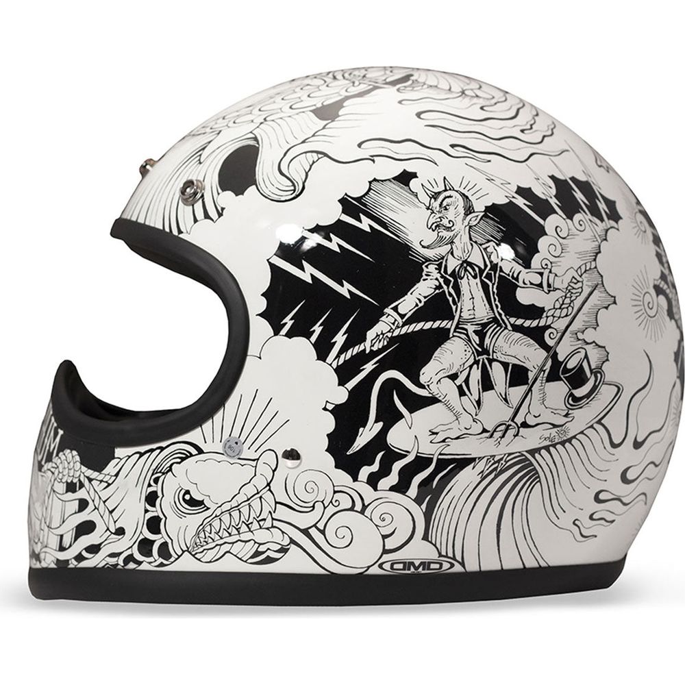 DMD Racer Standard Full Face Helmet Aequilibrium FREE 1 YEAR Returns, FREE UK Delivery | ThrottleChimp