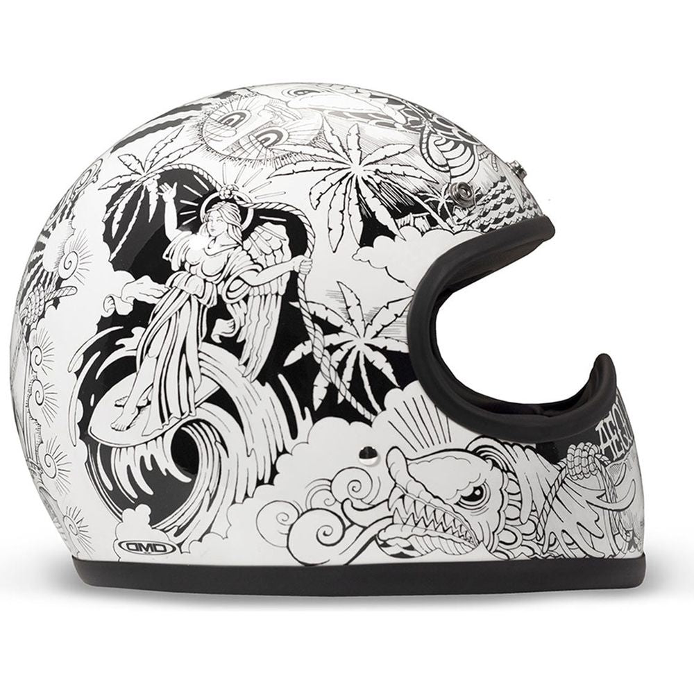 DMD Racer Standard Full Face Helmet Aequilibrium FREE 1 YEAR Returns, FREE UK Delivery | ThrottleChimp