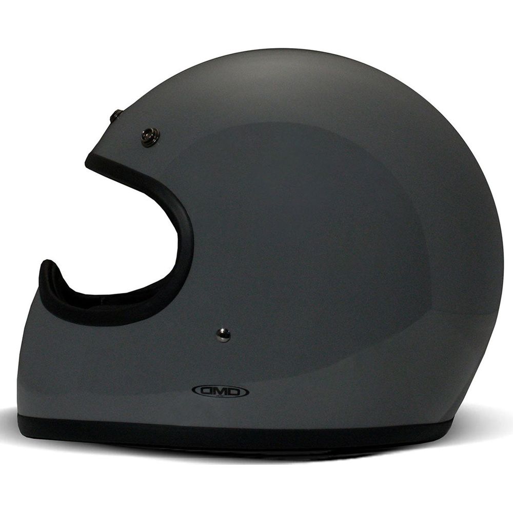 DMD Racer Standard Full Face Helmet Crayon Grey - ThrottleChimp