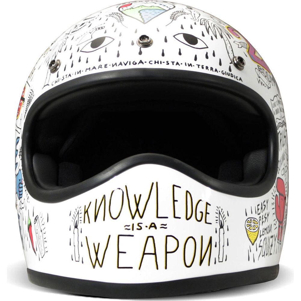 DMD Racer Standard Full Face Helmet Tribal FREE 1 YEAR Returns, FREE UK Delivery | ThrottleChimp