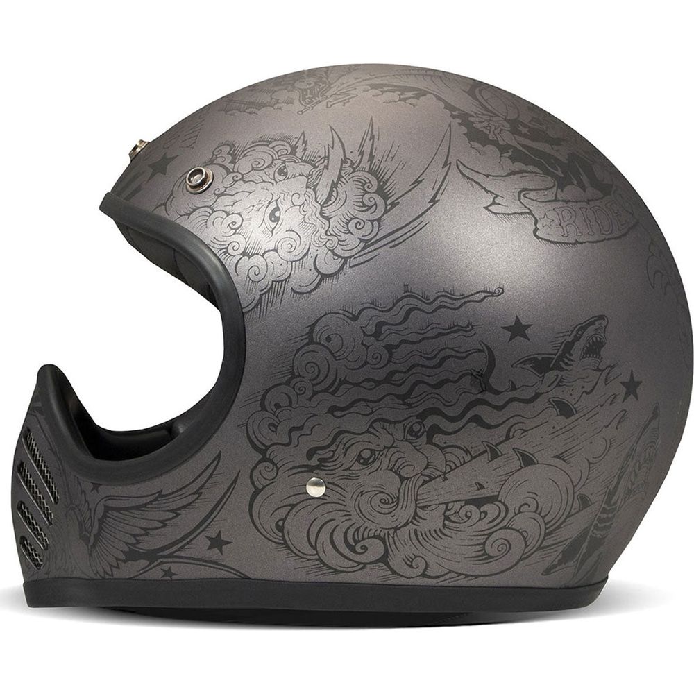 DMD SeventyFive Standard Full Face Helmet Sailor - ThrottleChimp