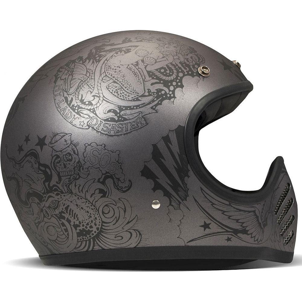 DMD SeventyFive Standard Full Face Helmet Sailor (Image 2) - ThrottleChimp