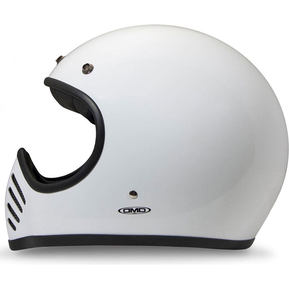 DMD SeventyFive Standard Full Face Helmet White - ThrottleChimp