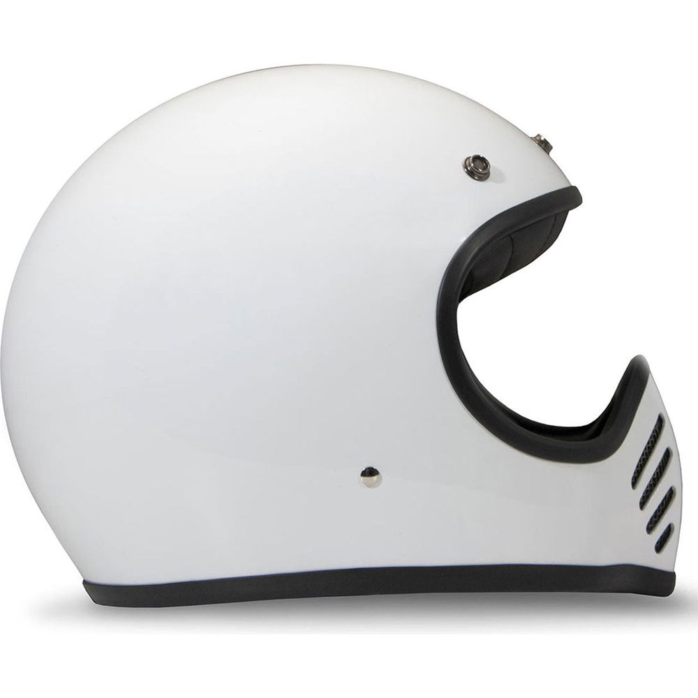 DMD SeventyFive Standard Full Face Helmet White (Image 2) - ThrottleChimp