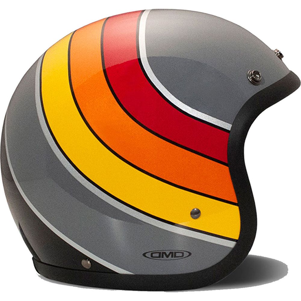 DMD Vintage Standard Open Face Helmet Curve (Image 2) - ThrottleChimp