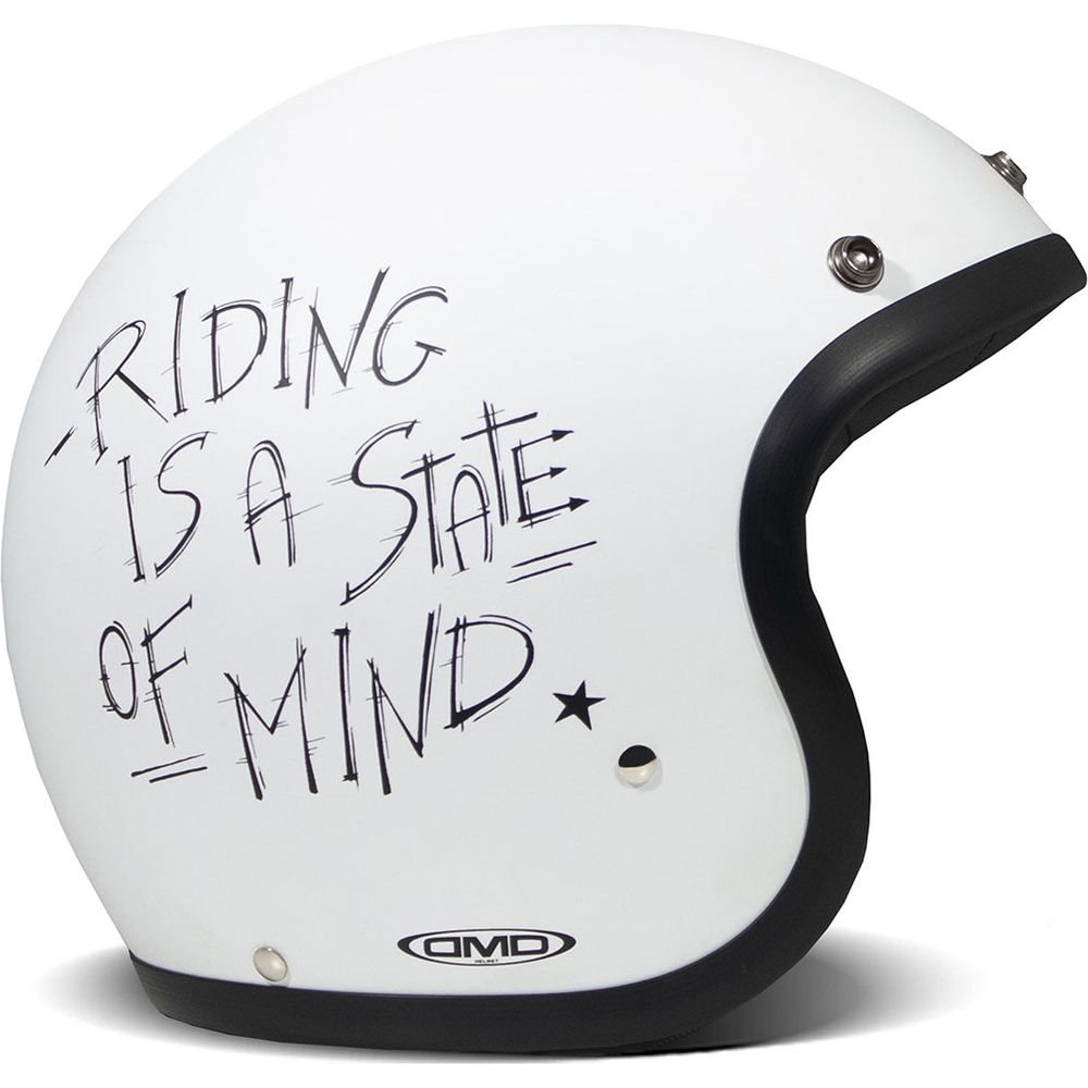 DMD Vintage Standard Open Face Helmet Oldie - ThrottleChimp