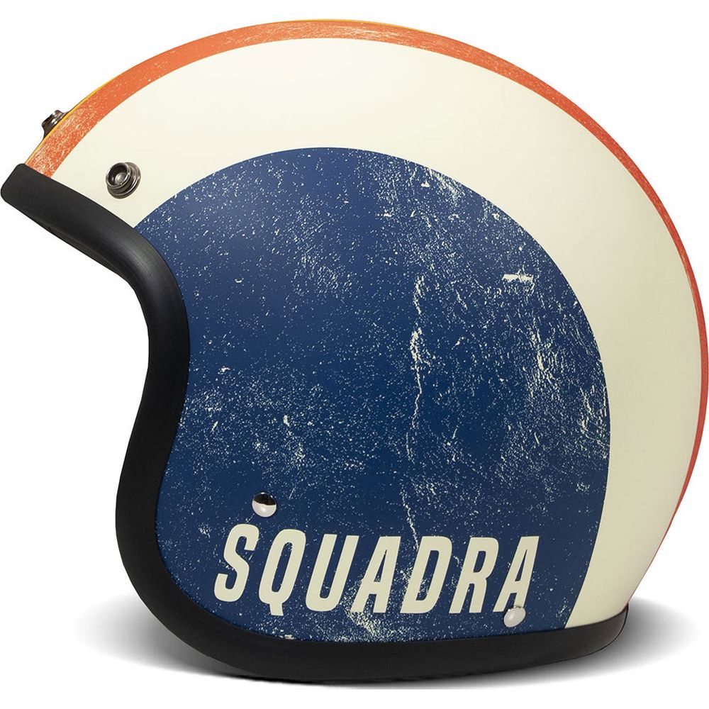 DMD Vintage Standard Open Face Helmet Squadra Corse - ThrottleChimp