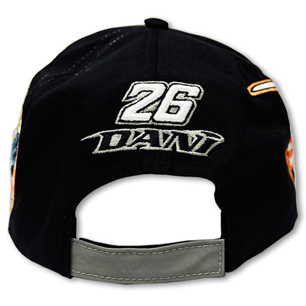 VR46 Pedrosa 26 Kids Paddock Universal Cap Blue / Black (Image 2) - ThrottleChimp