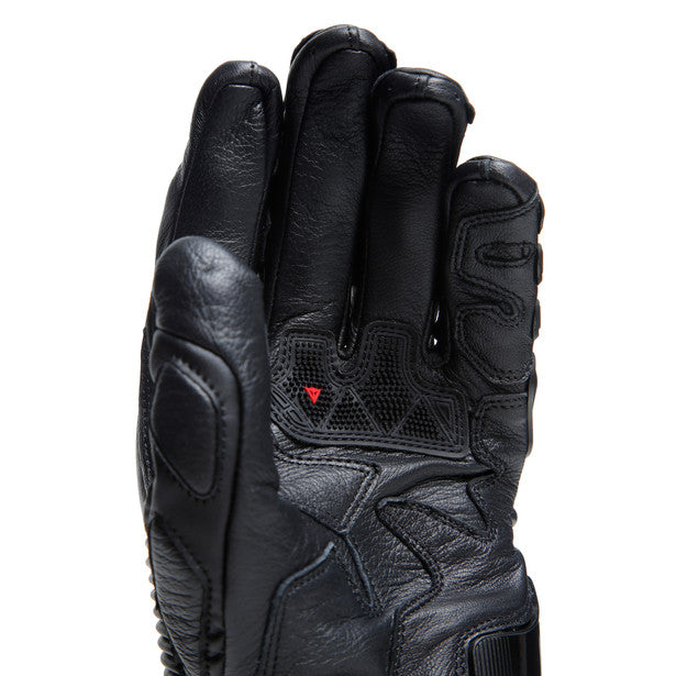 Dainese Druid 4 Leather Gloves Black / Black / Charcoal Grey (Image 11) - ThrottleChimp