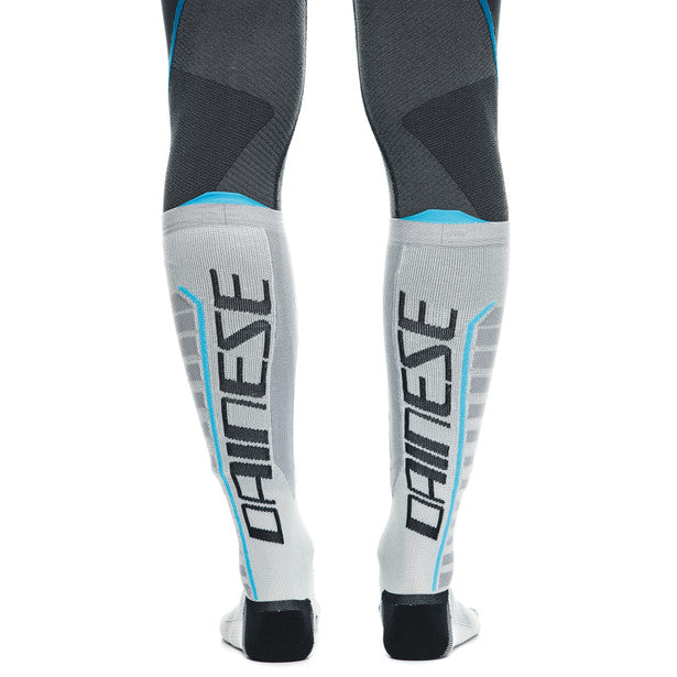 Dainese Dry Long Socks White / Grey (Image 4) - ThrottleChimp