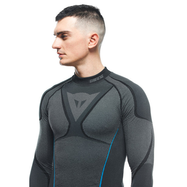 Dainese Dry Long Sleeves Base Layer Top Grey FREE 1 YEAR Returns, FREE UK Delivery | ThrottleChimp