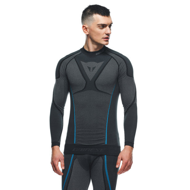 Dainese Dry Long Sleeves Base Layer Top Grey FREE 1 YEAR Returns, FREE UK Delivery | ThrottleChimp