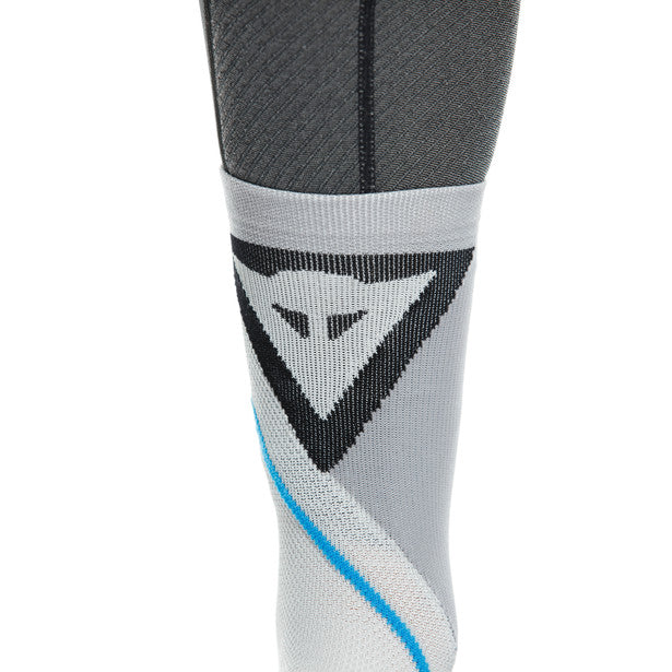 Dainese Dry Mid Socks White / Grey (Image 5) - ThrottleChimp