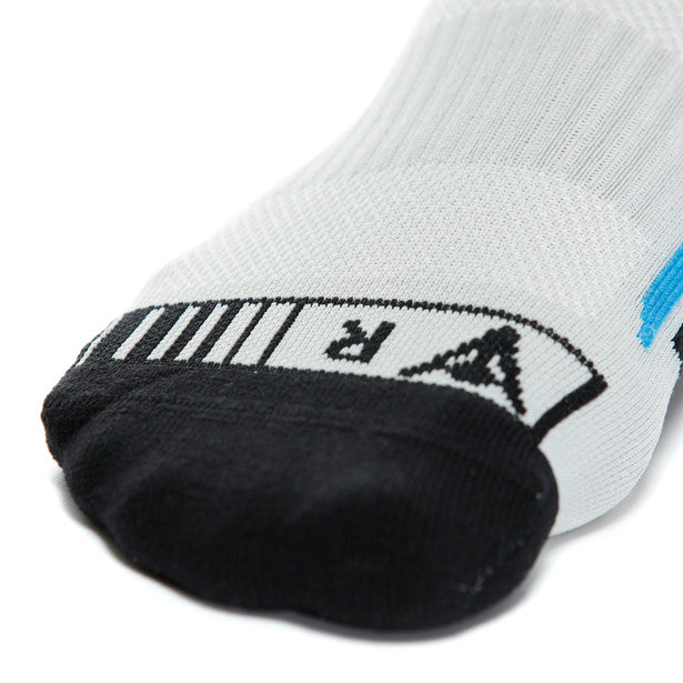 Dainese Dry Mid Socks White / Grey (Image 6) - ThrottleChimp