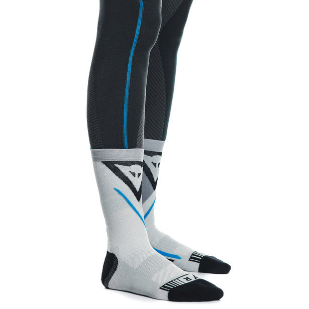 Dainese Dry Mid Socks White / Grey (Image 11) - ThrottleChimp