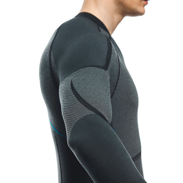 Dainese Dry One Piece Base Layer Suit Grey (Image 9) - ThrottleChimp