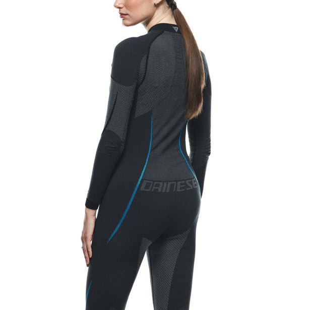 Dainese Dry Ladies One Piece Base Layer Suit Grey (Image 8) - ThrottleChimp