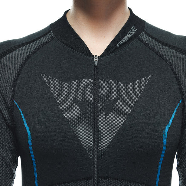 Dainese Dry Ladies One Piece Base Layer Suit Grey (Image 9) - ThrottleChimp