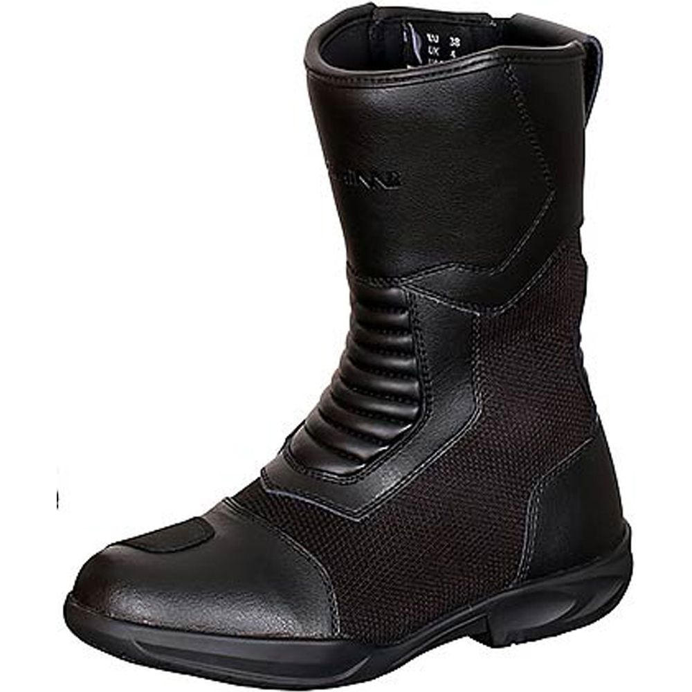 Duchinni Cassidy Ladies Boots Black - ThrottleChimp