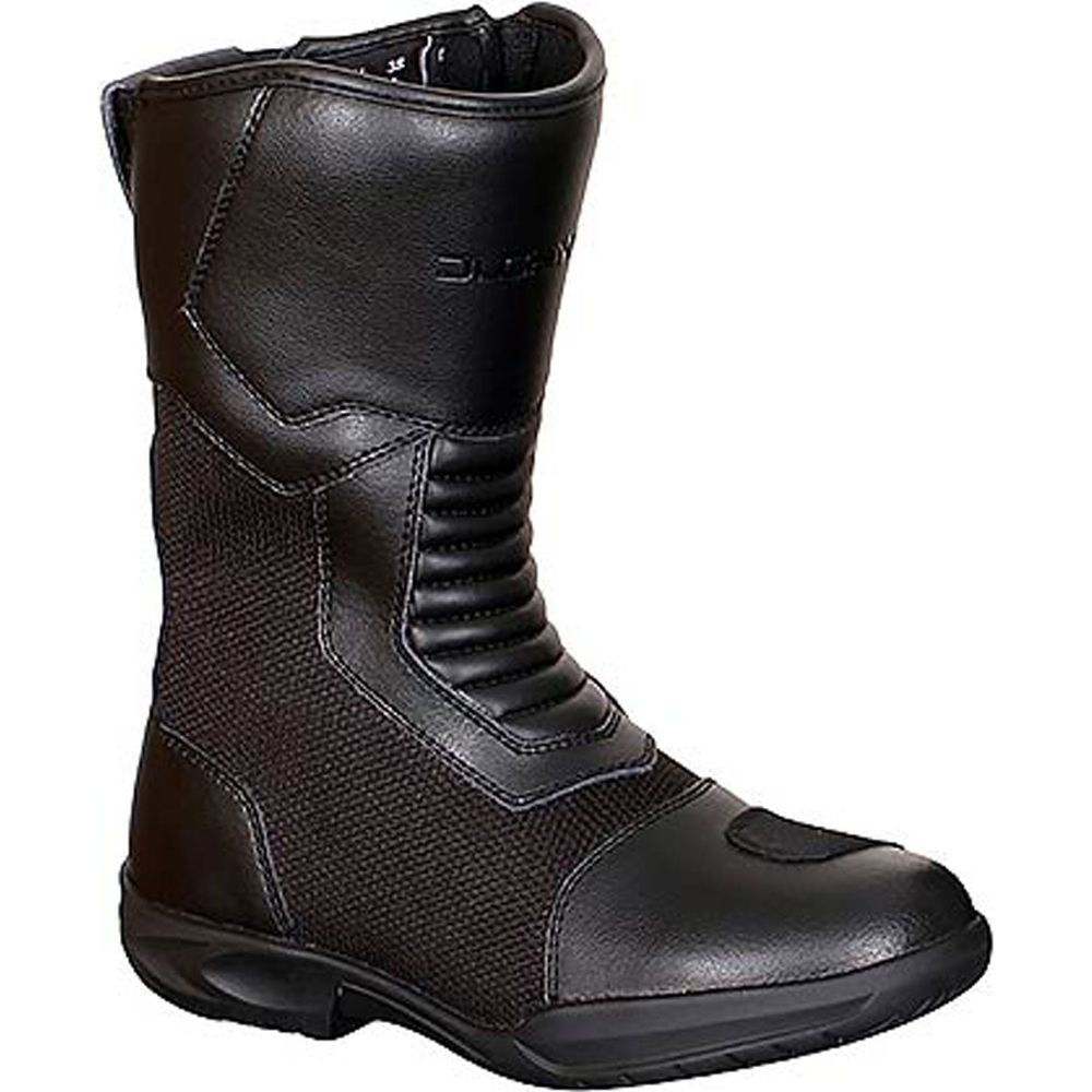 Duchinni Cassidy Ladies Boots Black (Image 2) - ThrottleChimp