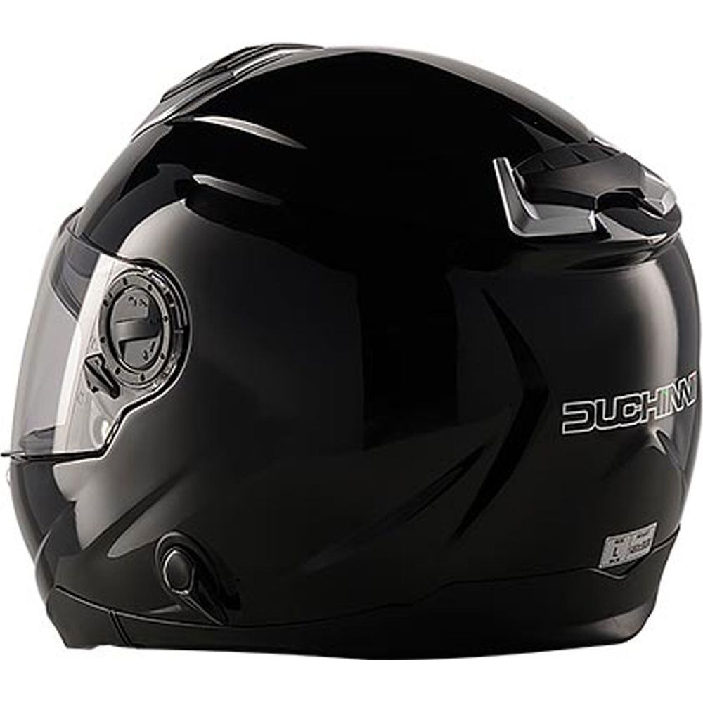 Duchinni D1300 Full Face Helmet Matt Black (Image 3) - ThrottleChimp