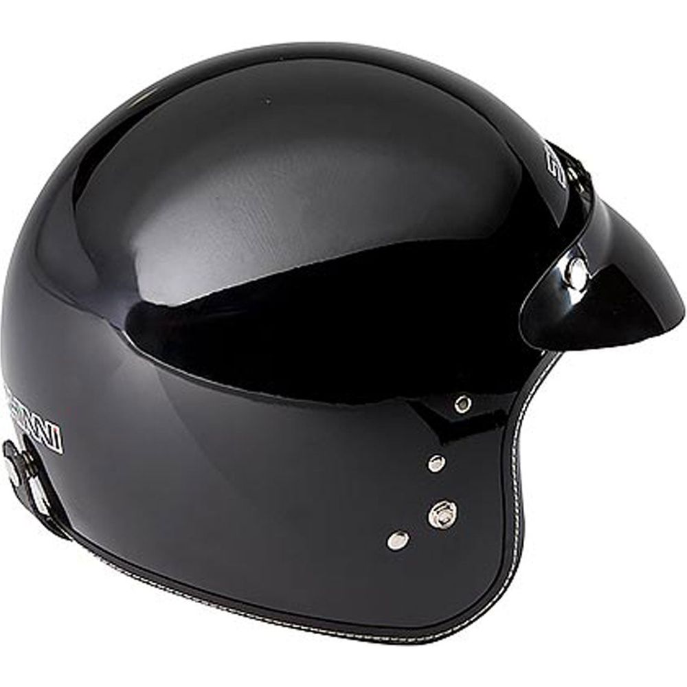 Duchinni D501 Open Face Helmet Gloss Black (Image 3) - ThrottleChimp