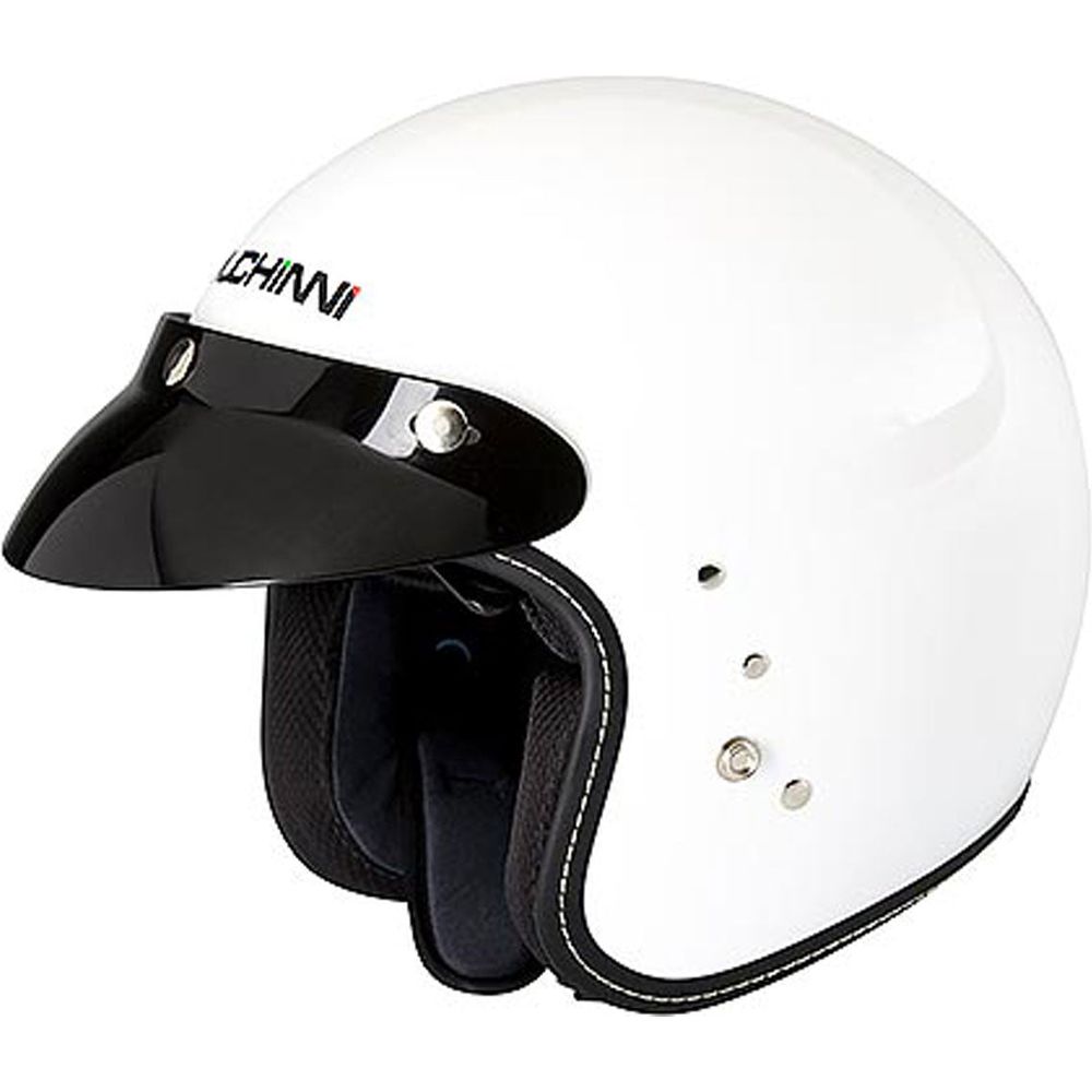 Duchinni D501 Open Face Helmet White - ThrottleChimp