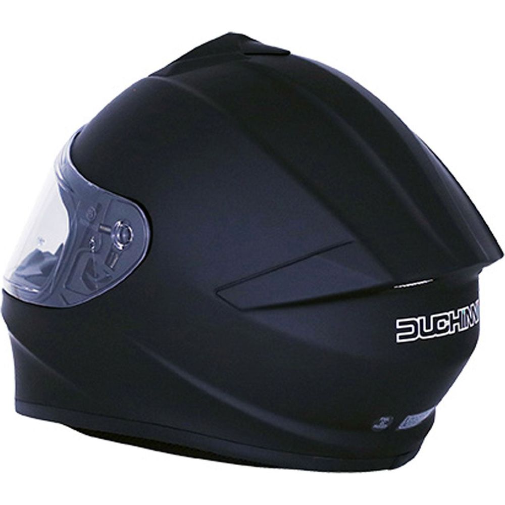 Duchinni D977 Full Face Helmet Matt Black (Image 3) - ThrottleChimp