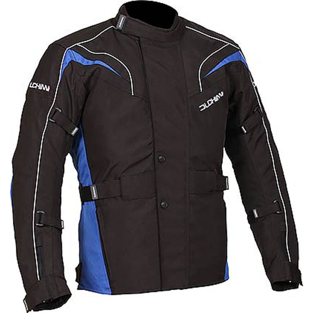 Duchinni Hurricane Textile Jacket Black / Blue (Image 2) - ThrottleChimp