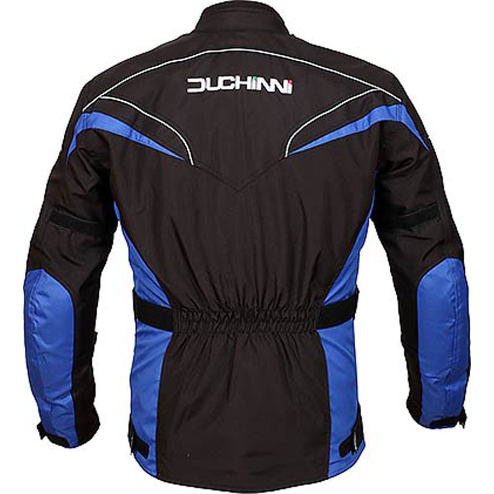 Duchinni Hurricane Textile Jacket Black / Blue (Image 3) - ThrottleChimp