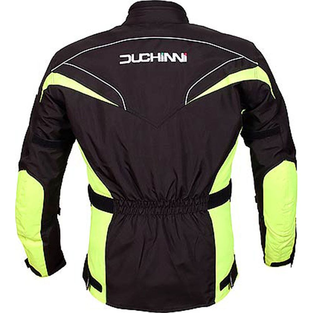 Duchinni Hurricane Textile Jacket Black / Neon (Image 3) - ThrottleChimp