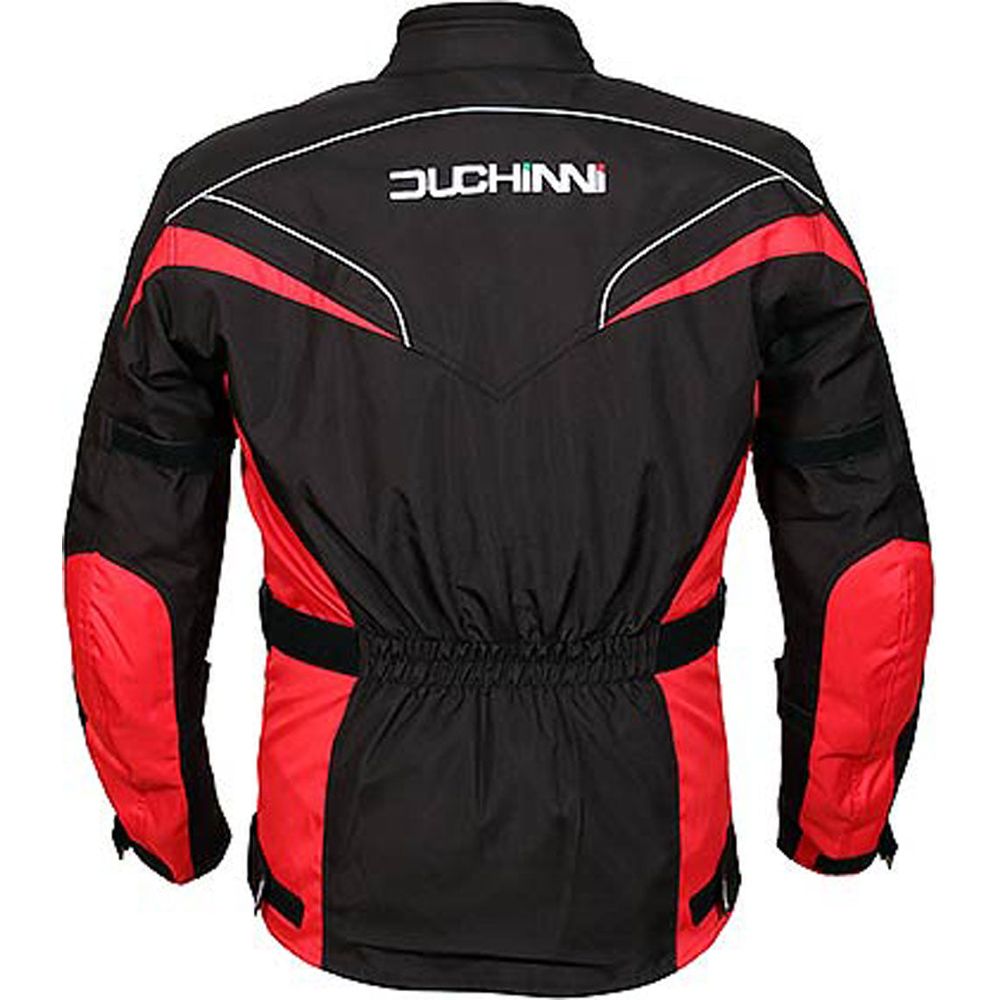 Duchinni Hurricane Textile Jacket Black / Red (Image 3) - ThrottleChimp