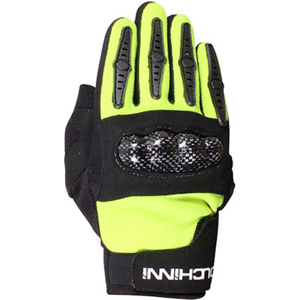 Duchinni Jago Kids Textile Gloves Black / Neon - ThrottleChimp