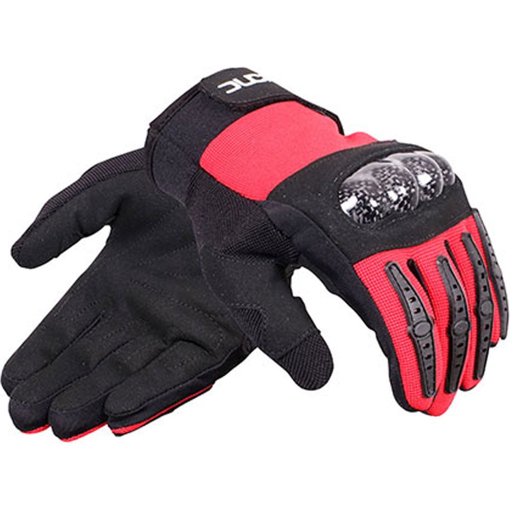 Duchinni Jago Kids Textile Gloves Black / Red (Image 3) - ThrottleChimp