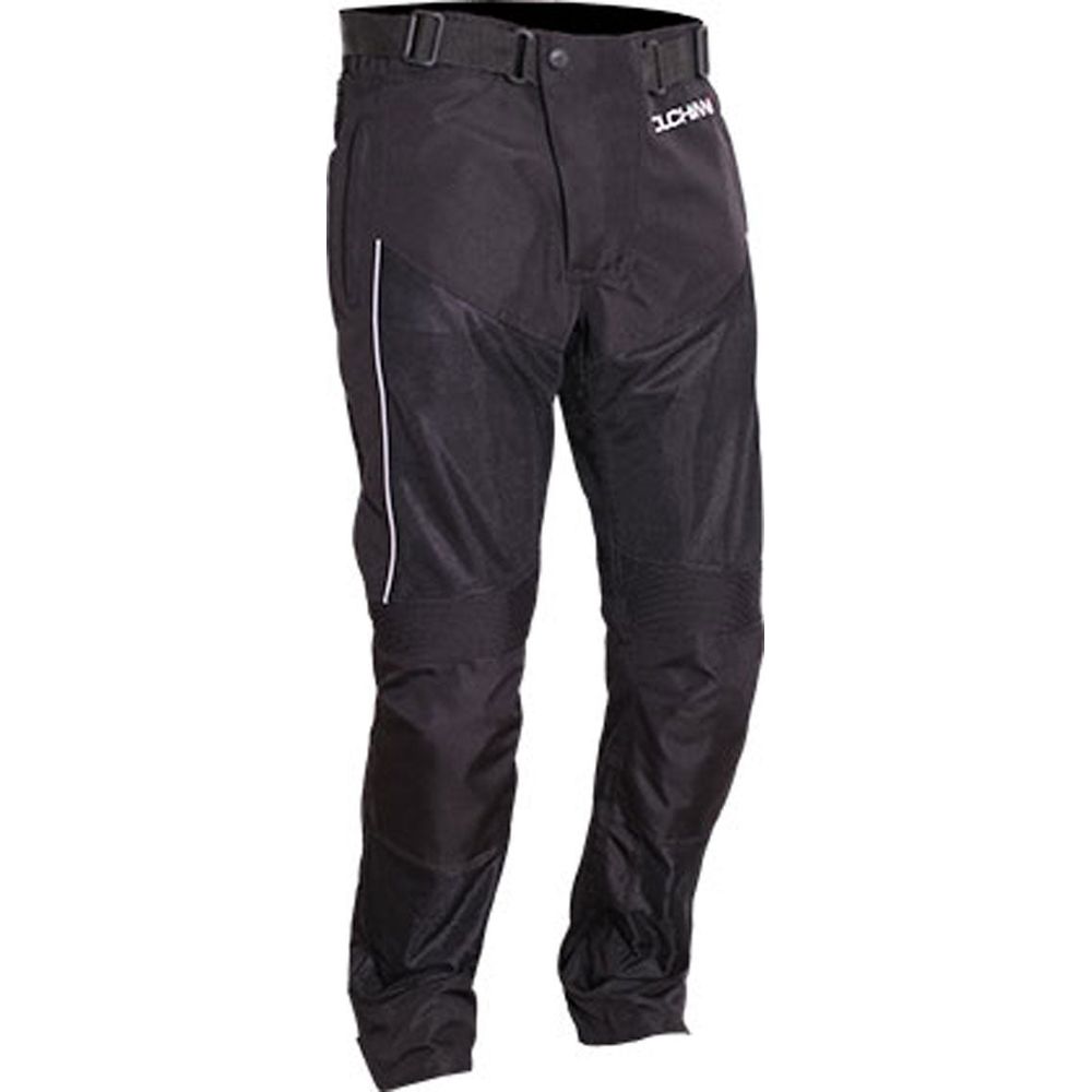 Duchinni Mistral Textile Trouser Black (Image 2) - ThrottleChimp