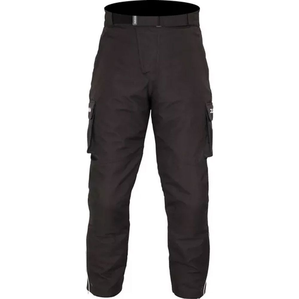 Duchinni Pacific Textile Trouser Black (Image 2) - ThrottleChimp