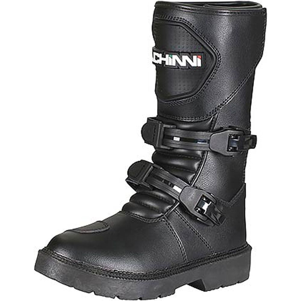 Duchinni Switch Youth Boots Black - ThrottleChimp