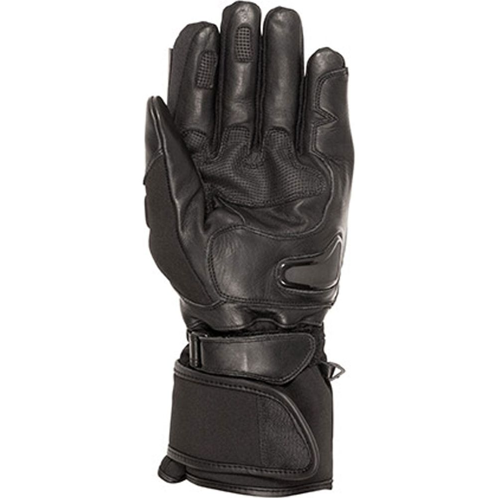 Duchinni Yukon 2.0 Leather / Textile Gloves Black (Image 2) - ThrottleChimp