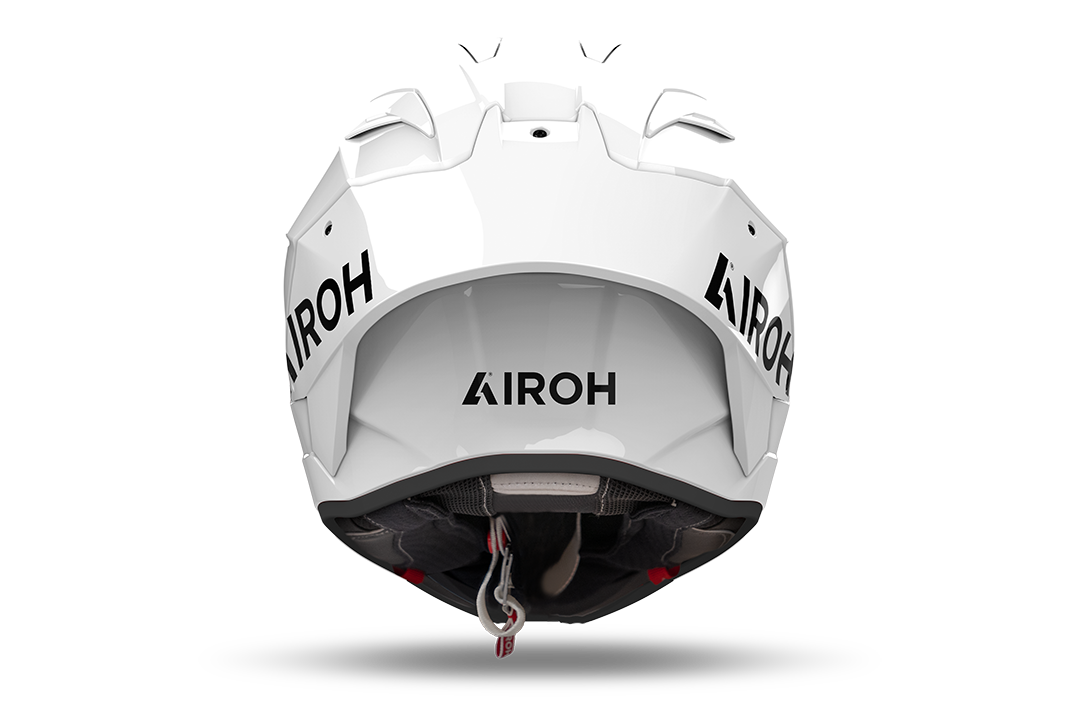 Airoh GP-800 FIM Full Face Helmet Color Gloss White FREE 1 YEAR Returns, FREE UK Delivery | ThrottleChimp