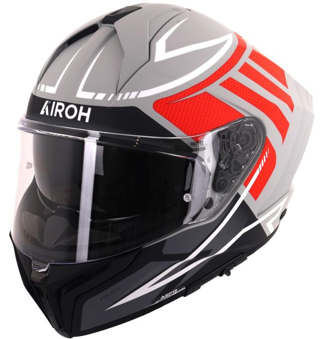 Airoh Matryx Full Face Helmet Rider Matt Red FREE 1 YEAR Returns, FREE UK Delivery | ThrottleChimp