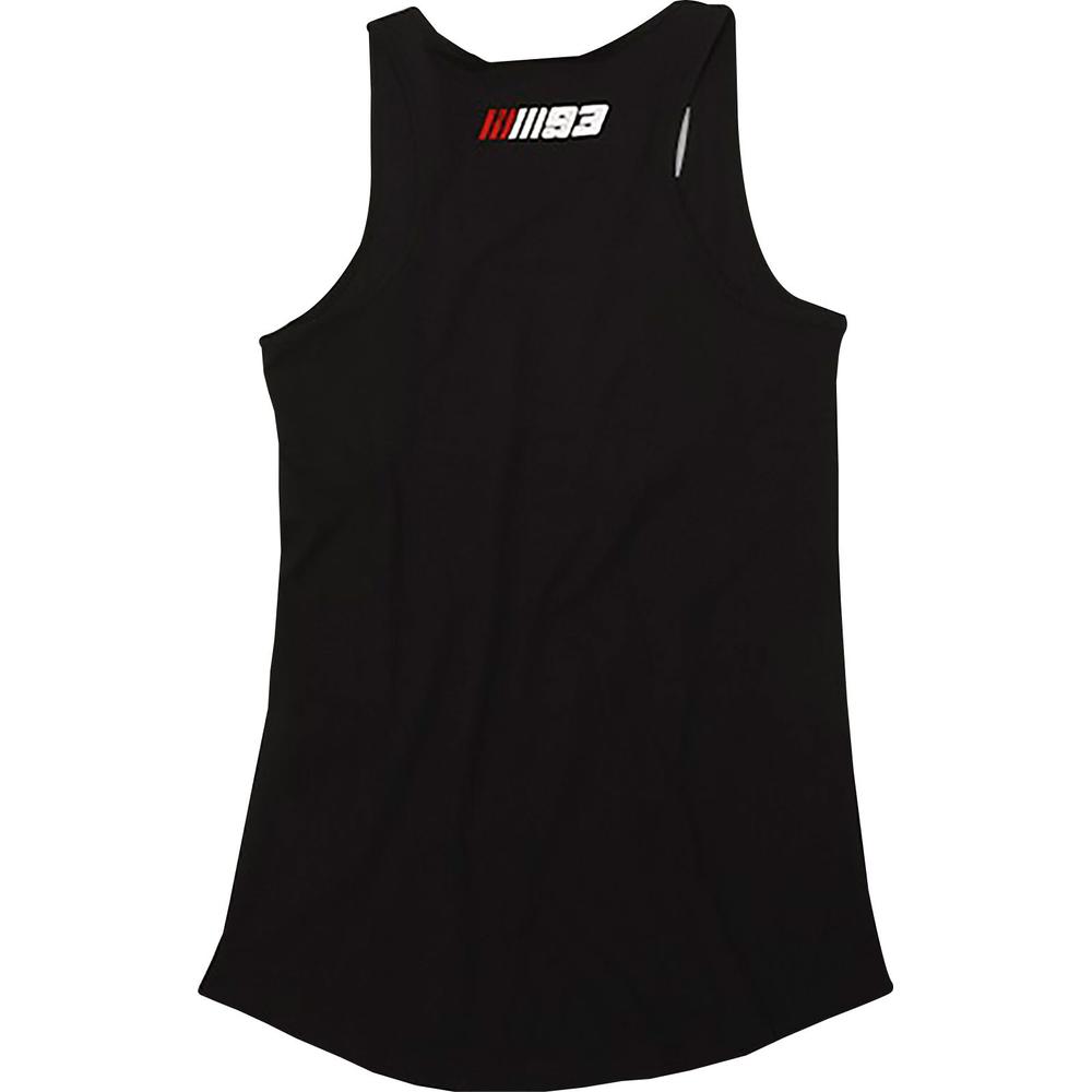 VR46 Marquez #93 Ladies Vest Black (Image 2) - ThrottleChimp